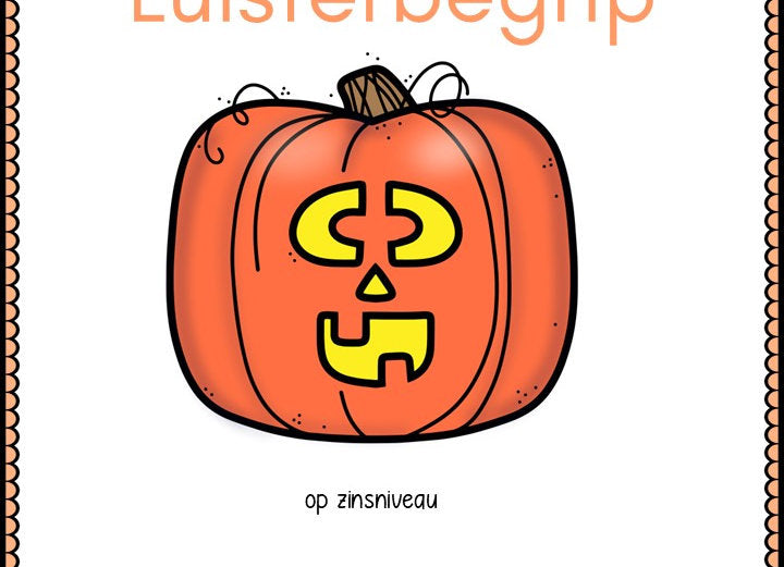 Minibundel Luisterkompas Halloween