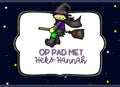 Interactief halloweenboek - Heks Hannah