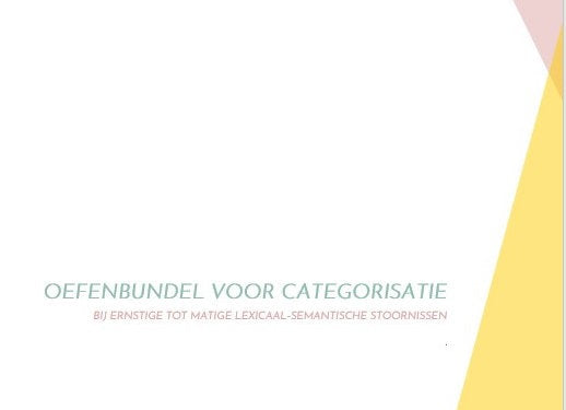 Oefenbundel voor categorisatie