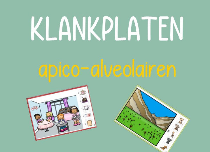 Klankplaten voor apico-alveolairen
